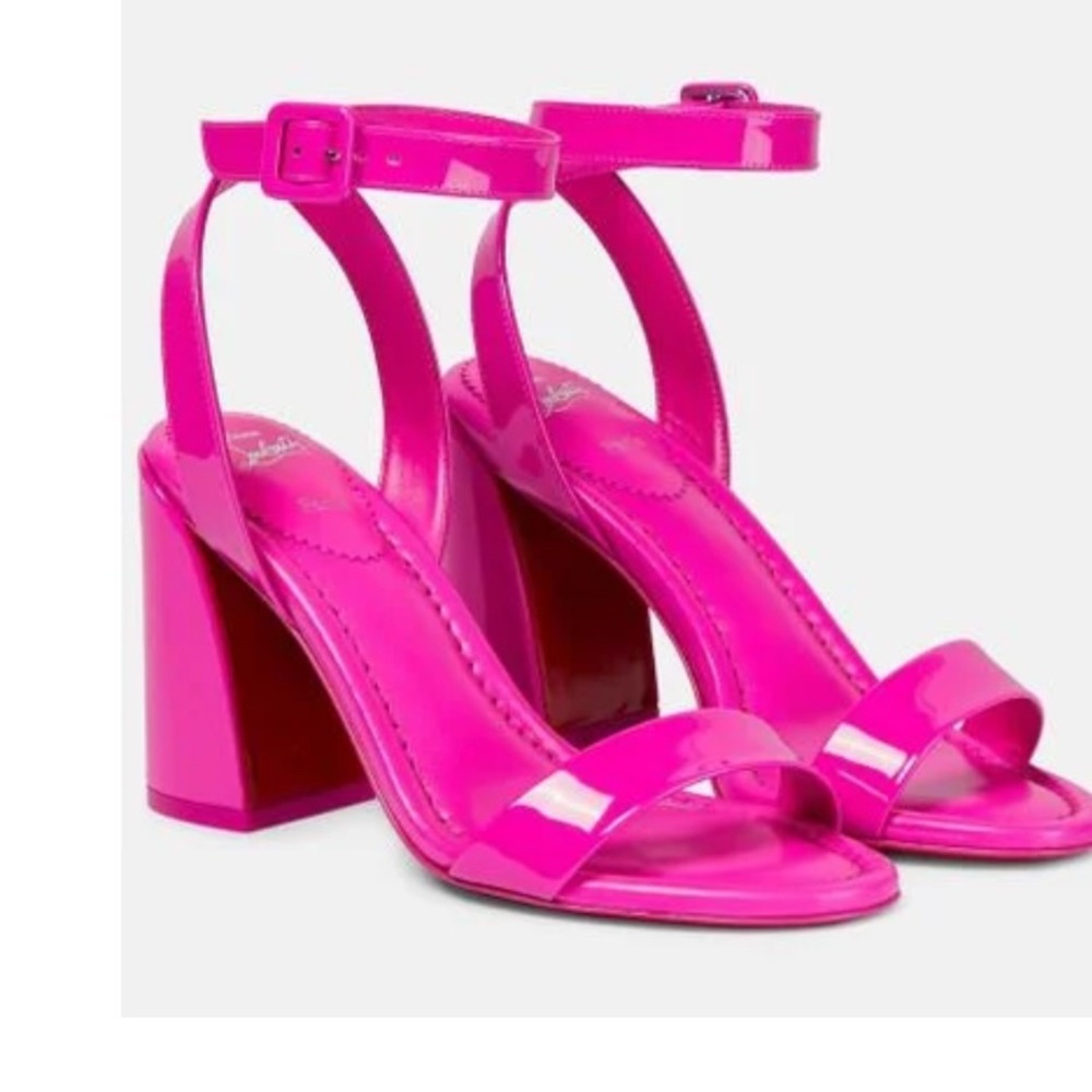 Christian Louboutin Women's Pink Sandals
